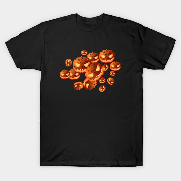 Pumpkin Halloween it's coming T-Shirt by Gun&One